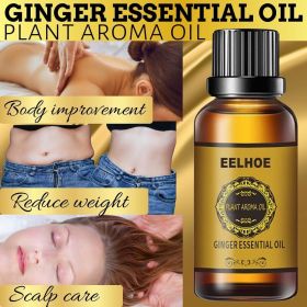 Belly Drainage Ginger Oil Essential Massage Liquid 30 ml