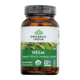 Organic India Usa Whole Herb Supplement, Neem - 1 Each - 90 Vcaps
