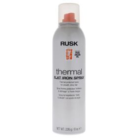 Thermal Flat Iron Spray by Rusk for Unisex - 8.8 oz Hair Spray