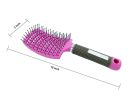 Hair Scalp Massage Brush Anti Static Curved Vented Styling Detangling Brushes Hair Scalp Massage Comb Hairbrush Bristle Nylon Women Wet Curly Detangle
