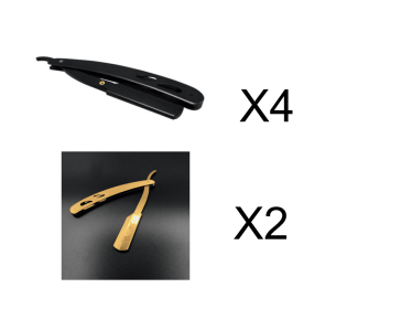 Stainless Steel Razor (Option: Set 2)
